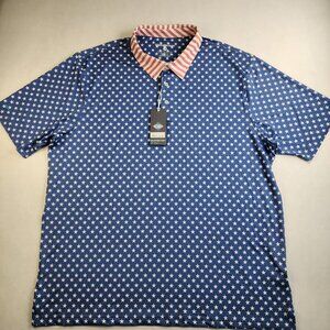 Super Soft Southern Shirt Mens 3X XXXL Red White Blue Stars Stripes NWT America